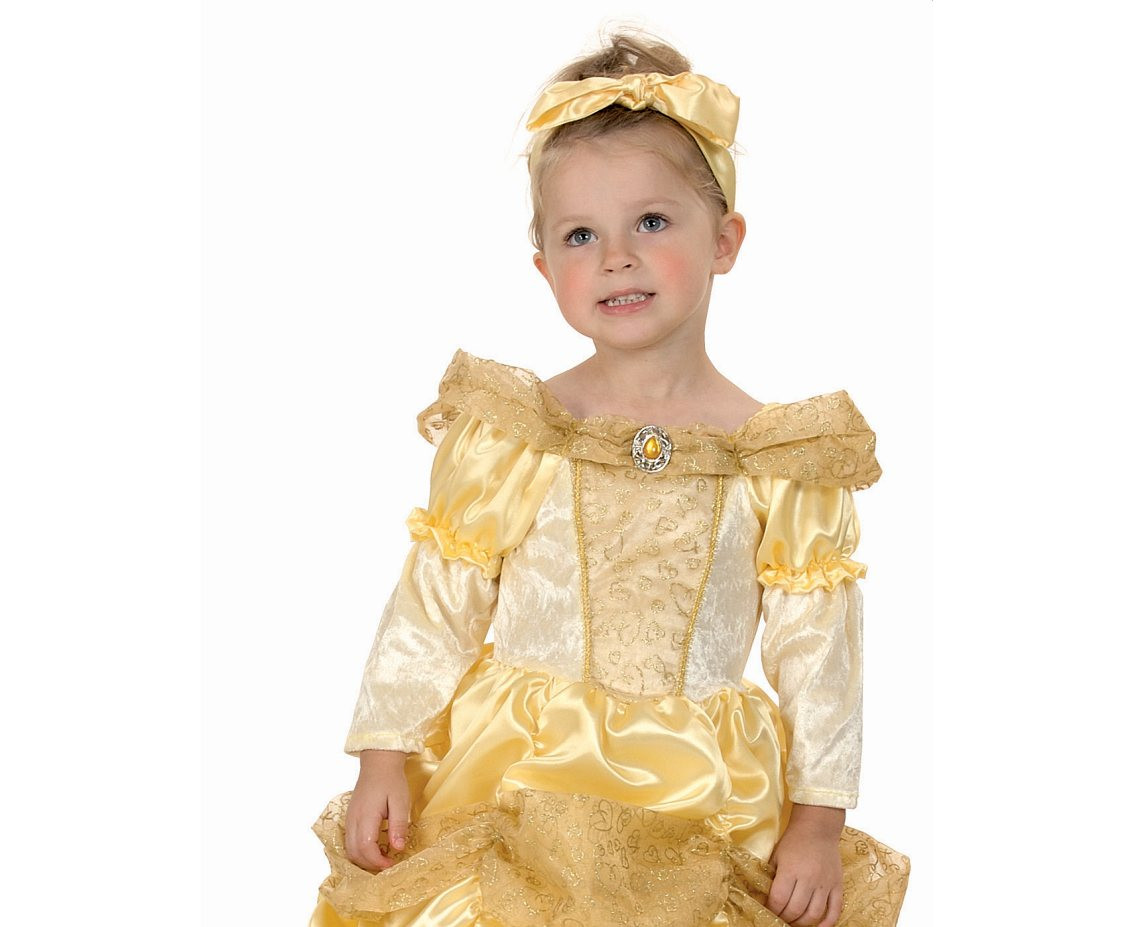 Role play-set for child Yellow Princess (dress, hairband), size 92/104 cm